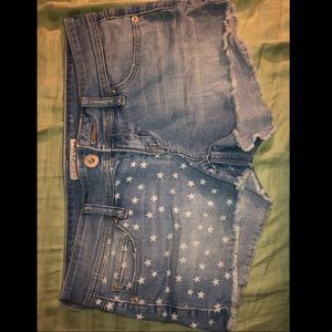 Guess shorts with stars